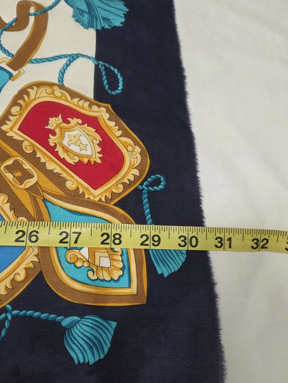 Vintage Echo Silk Square Scarf